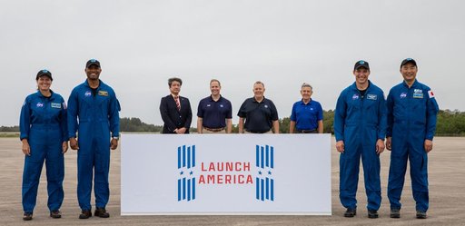 Crew-1 Astronaut Arrival
