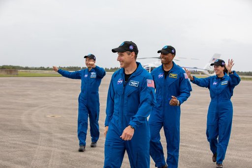 Crew-1 Astronaut Arrival