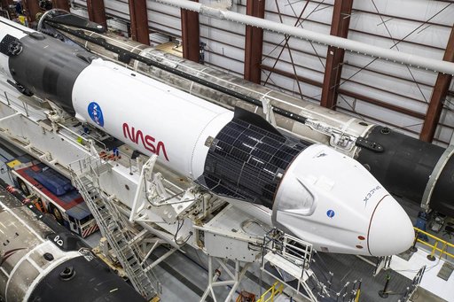 SpaceX Crew-1 Rollout to Pad