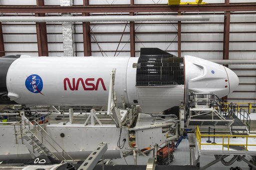SpaceX Crew-1 Rollout to Pad