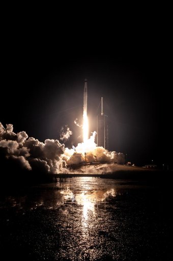 SpaceX Crew-1 Liftoff