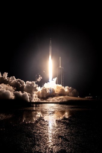 SpaceX Crew-1 Liftoff
