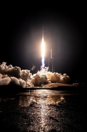 SpaceX Crew-1 Liftoff