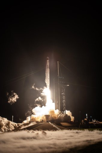 SpaceX Crew-1 Liftoff