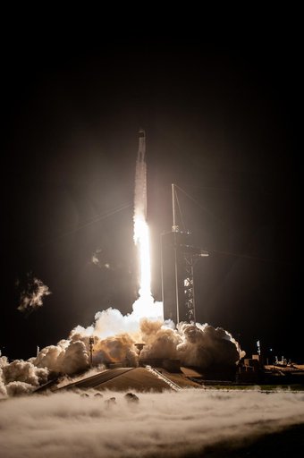 SpaceX Crew-1 Liftoff