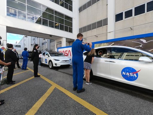 SpaceX Crew-1 Astronaut Walkout