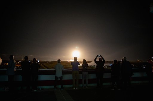 SpaceX Crew-1 Liftoff