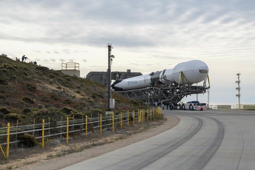 Sentinel-6 Rollout at SLC-4, VAFB