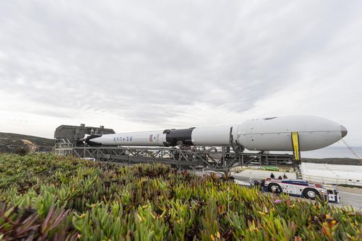 Sentinel-6 Rollout at SLC-4, VAFB