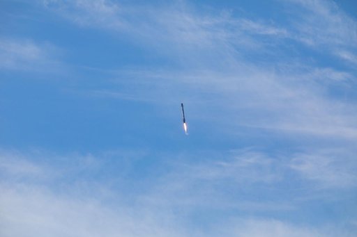 Sentinel-6 First Stage Booster Landing