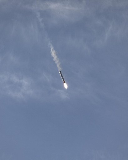 Sentinel-6 First Stage Booster Landing