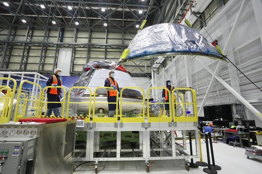 Boeing Starliner OFT-2 Back Shells Installation