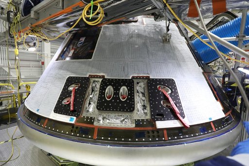 Boeing Starliner OFT-2 Back Shells Installation