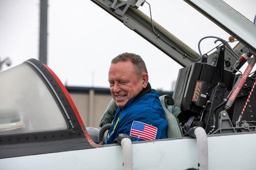 Crew for Boeing Missions Visit KSC