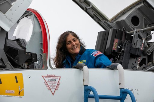 Crew for Boeing Missions Visit KSC