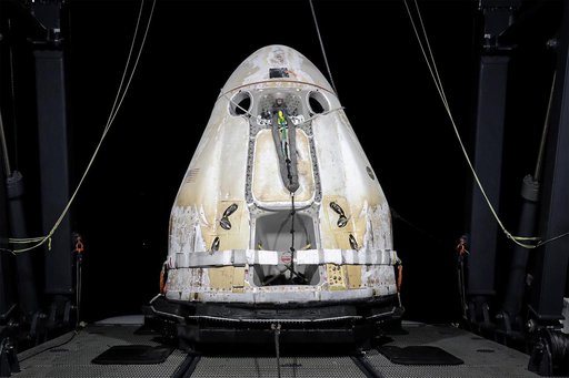 CRS-21 Dragon Splashdown