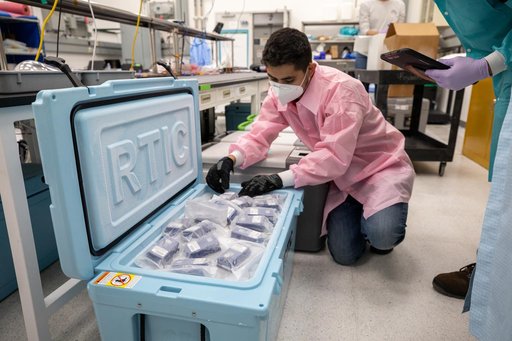 CRS-21 Science Experiments Unpacking
