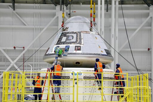 OFT-2 Crew Module Mate to Service Module