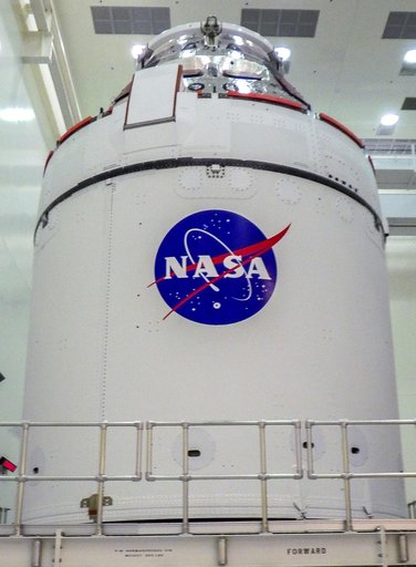 Artemis I Orion featuring NASA Meatball Decal
