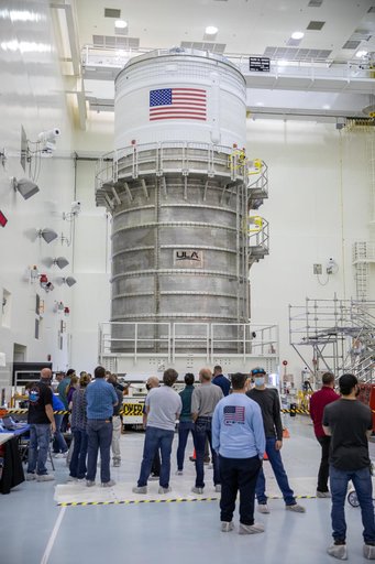 Artemis I ICPS arrival at MPPF
