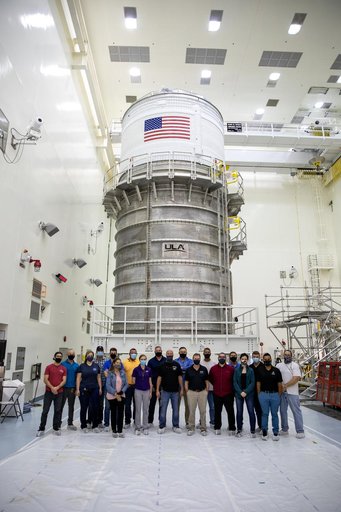 Artemis I ICPS arrival at MPPF