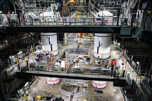 Artemis I LH & RH Forward Segments