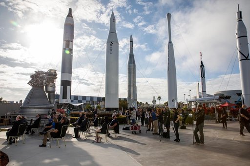 Delta II Exhibit Ribbon Cutting Ceremony