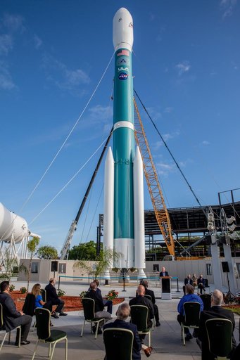 Delta II Exhibit Ribbon Cutting Ceremony
