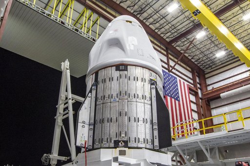 SpaceX Crew Dragon Arrival and Breakover at LC 39A for Crew-2 Mission