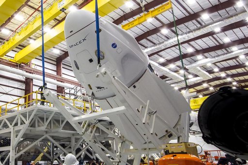 SpaceX Crew Dragon Arrival and Breakover at LC 39A for Crew-2 Mission