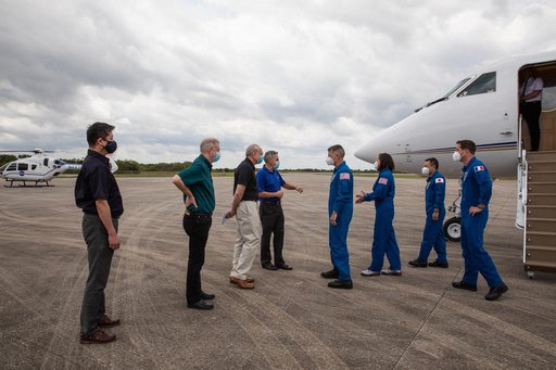 SpaceX Crew-2 Astronaut Arrival