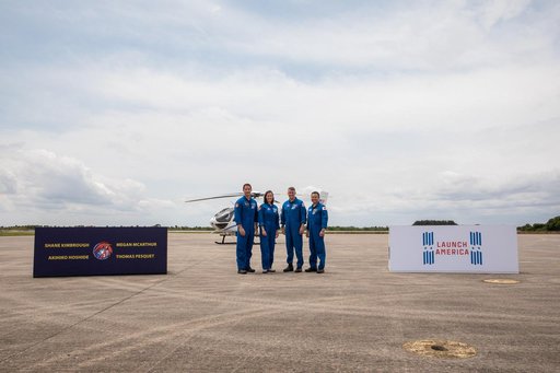 SpaceX Crew-2 Astronaut Arrival
