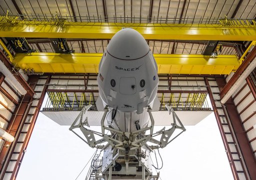 SpaceX Crew-2 Rollout at LC 39A