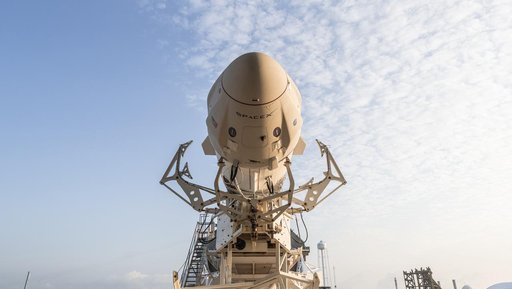 SpaceX Crew-2 Rollout at LC 39A