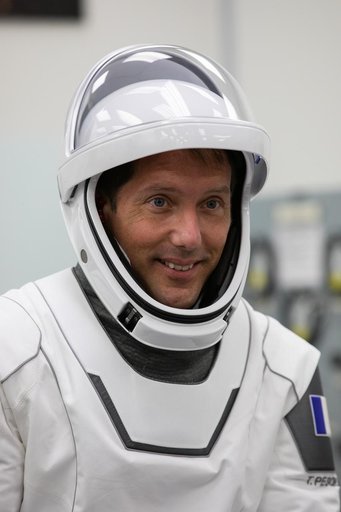 SpaceX Crew-2 Astronaut Suit-Up