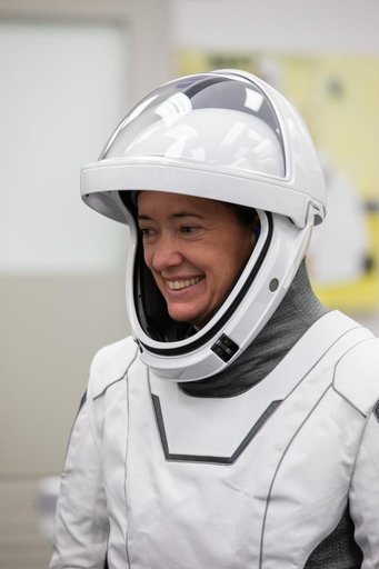 SpaceX Crew-2 Astronaut Suit-Up