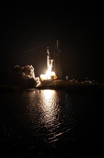 SpaceX Crew-2 Liftoff