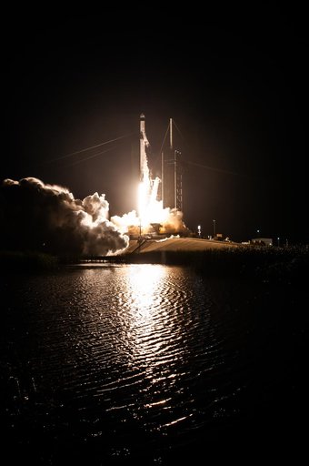 SpaceX Crew-2 Liftoff