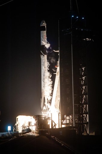 SpaceX Crew-2 Liftoff