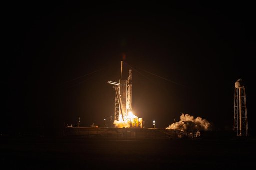 SpaceX Crew-2 Liftoff