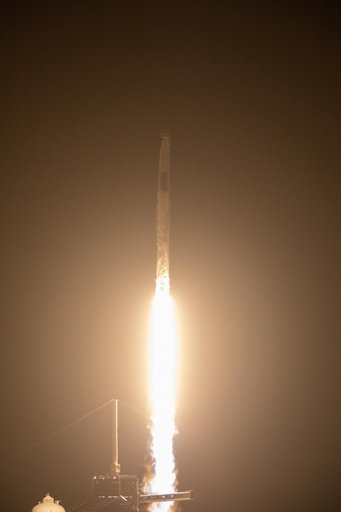 SpaceX Crew-2 Liftoff