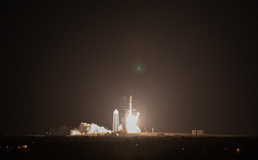 SpaceX Crew-2 Liftoff