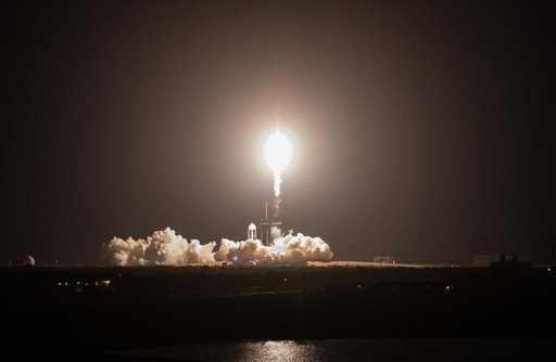 SpaceX Crew-2 Liftoff