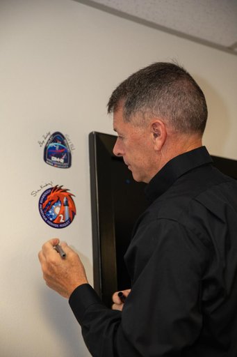 SpaceX Crew-2 Astronaut Wall Signing and Breakfast