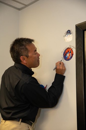 SpaceX Crew-2 Astronaut Wall Signing and Breakfast