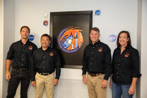 SpaceX Crew-2 Astronaut Wall Signing and Breakfast