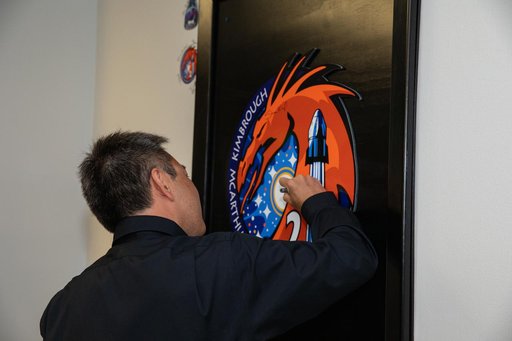 SpaceX Crew-2 Astronaut Wall Signing and Breakfast