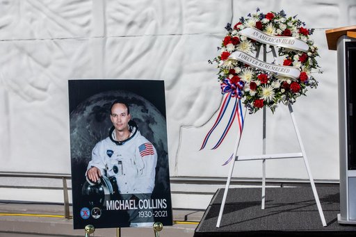 Mike Collins Wreath Laying Ceremony