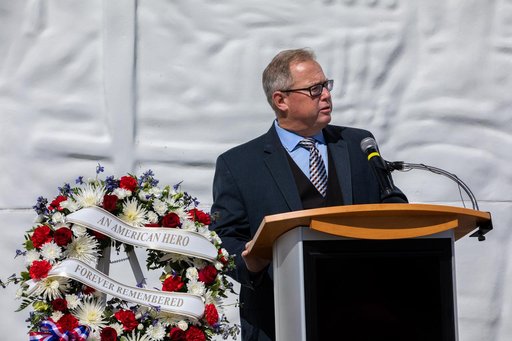 Mike Collins Wreath Laying Ceremony