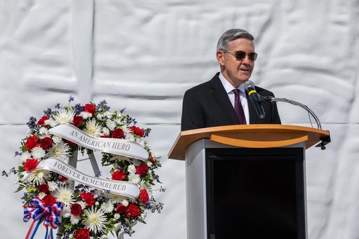 Mike Collins Wreath Laying Ceremony